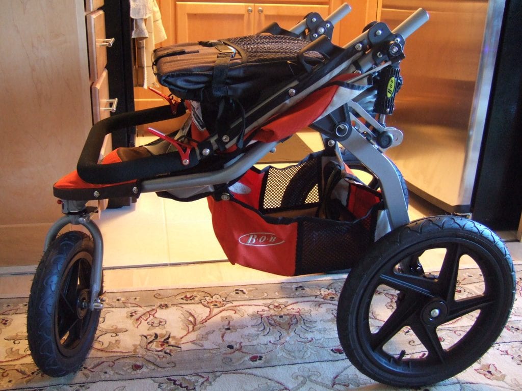 folding bob stroller