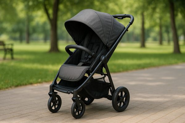 Strollers For 3 Yr Olds stroller with extended canopy and suspension linkage displayed for toddler comfort.