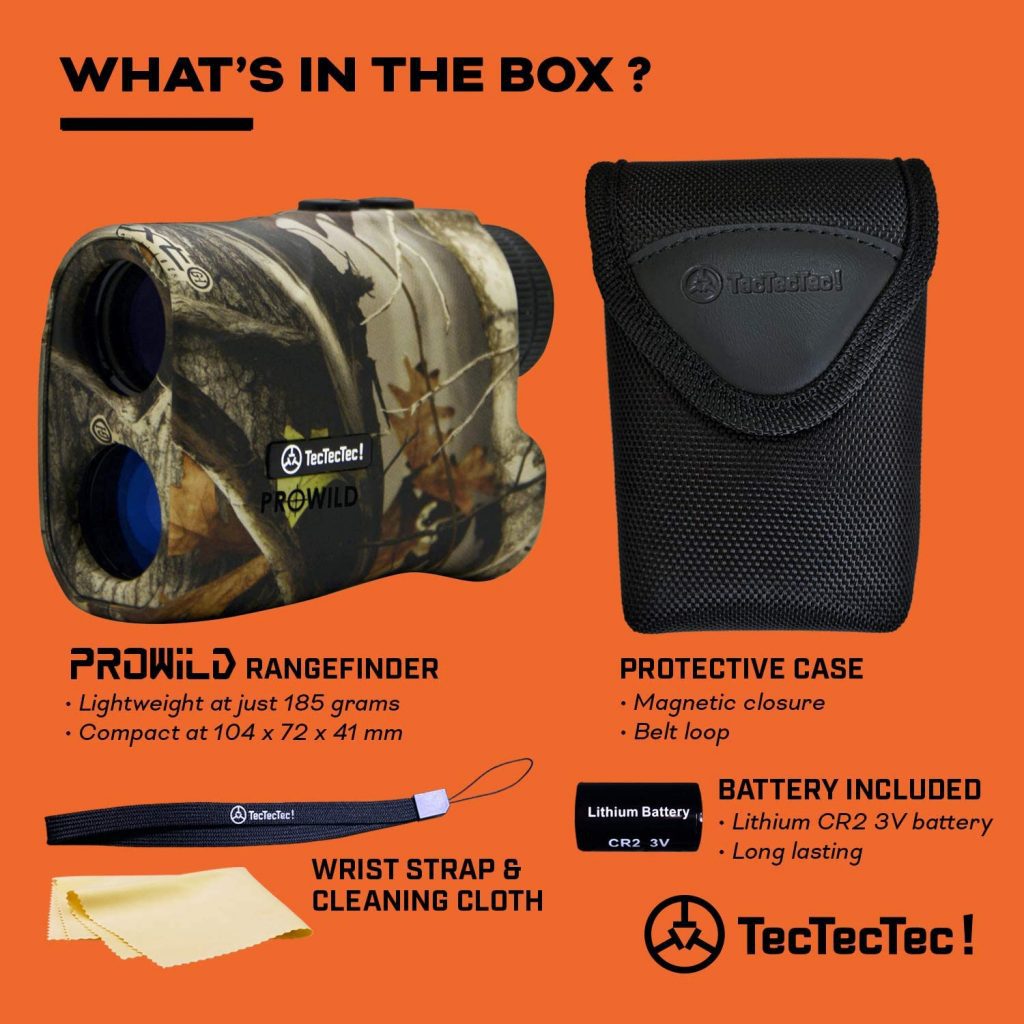TecTecTec ProWild Hunting Rangefinder