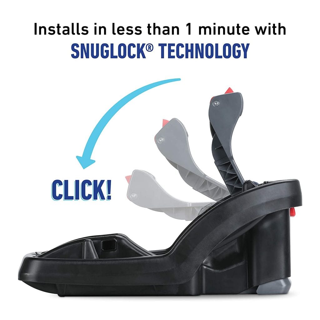 Graco Snuglock technology - installs in less than 1 minute