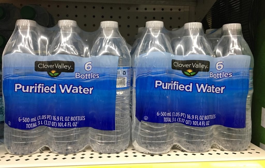 Is bottled water ok for fish?