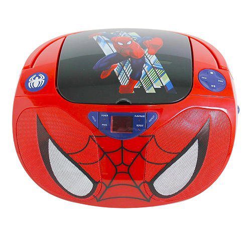 CD player with Spiderman design. Enjoy and put your CD into this marvelous design player