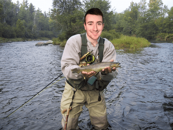 Fly fishing is one of the best hobbies.