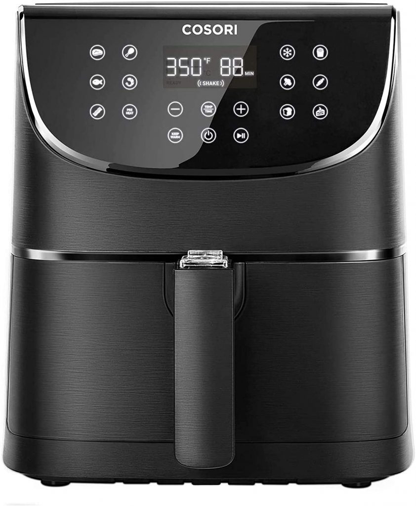 Cosori, one of the best air fryer brands. 