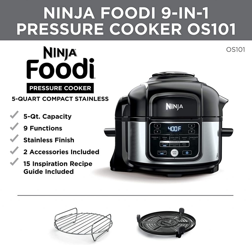 Ninja Foodi Pressure Cooker.