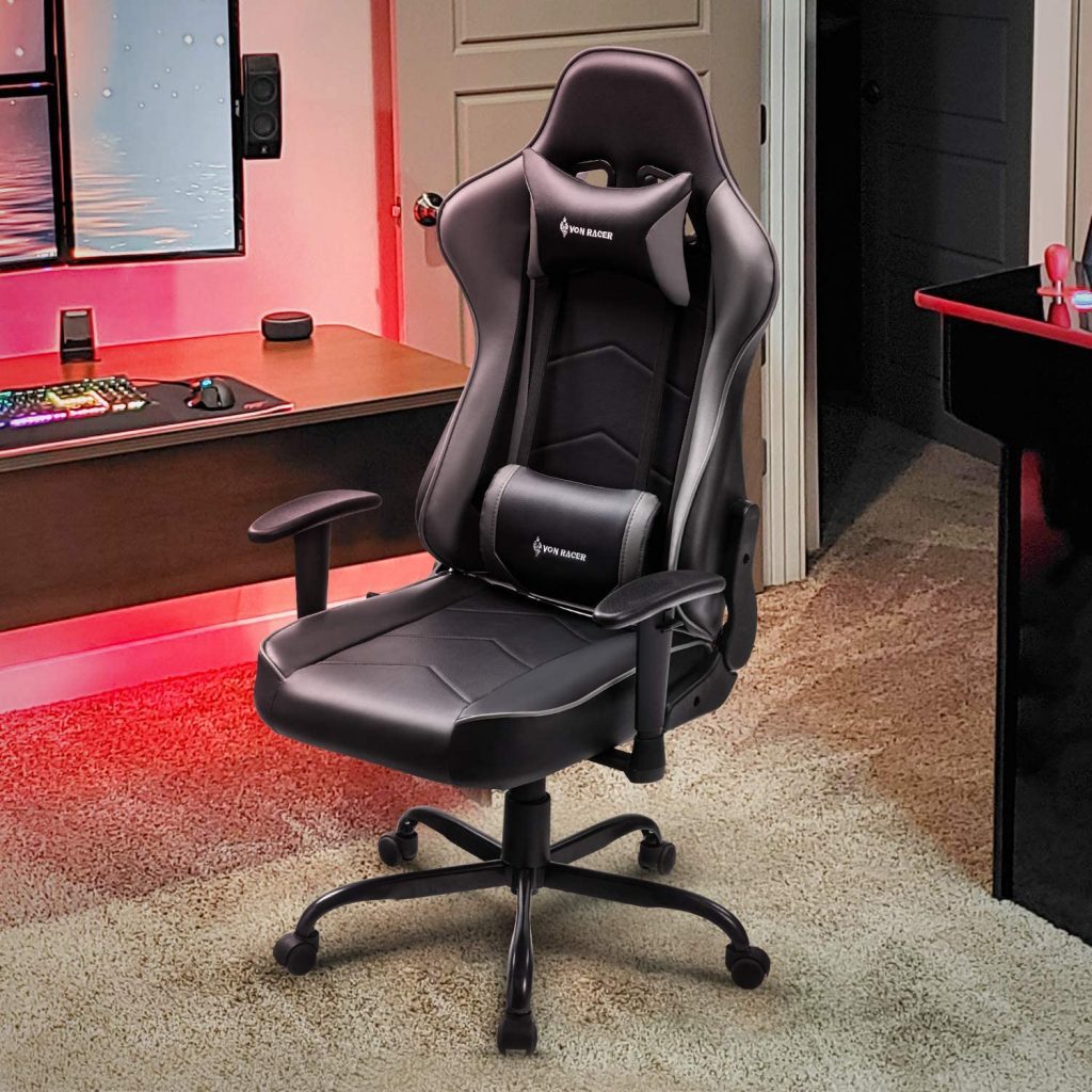 VON RACER Massage Gaming Chair, one of the best chairs too.