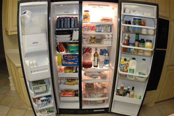 This is a two door refrigerator. This is also best for those with bigger family members. You can keep a lot of food inside especially when you have kids. This is considered as the best refrigerator as well by most homeowners. 