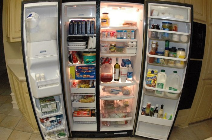 This is a two door refrigerator. This is also best for those with bigger family members. You can keep a lot of food inside especially when you have kids. This is considered as the best refrigerator as well by most homeowners.