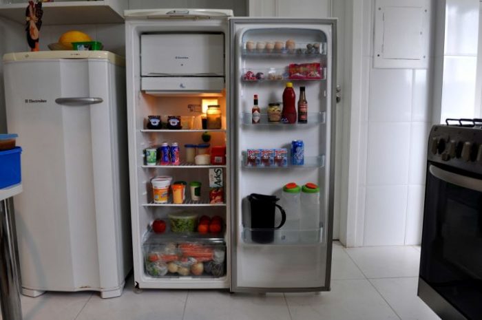 The refrigerator is open and there are different kinds of food that you can place inside the fridge. This is the best for those homeowners who need to keep different kinds of snacks, vegetables, fruits, and leftover food. You can check the feedback whether this one is the best refrigerator for you or not.