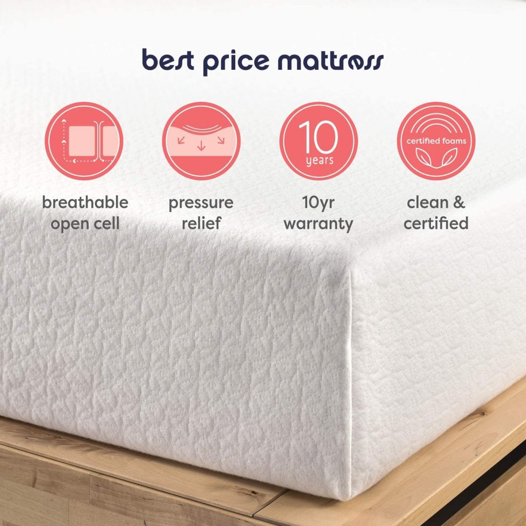 best price bed that is breathable and 10 year warranty