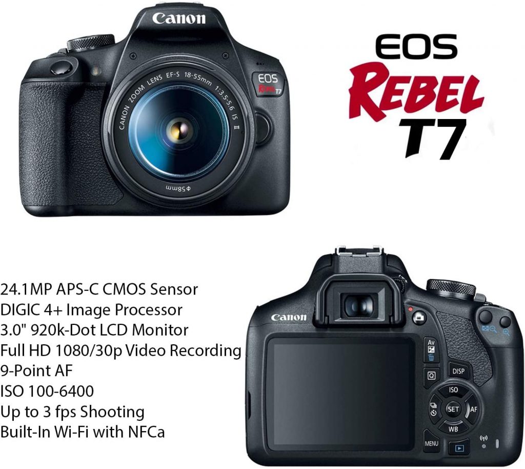 Another best DSLR option for a beginner is this model which has a large sensor