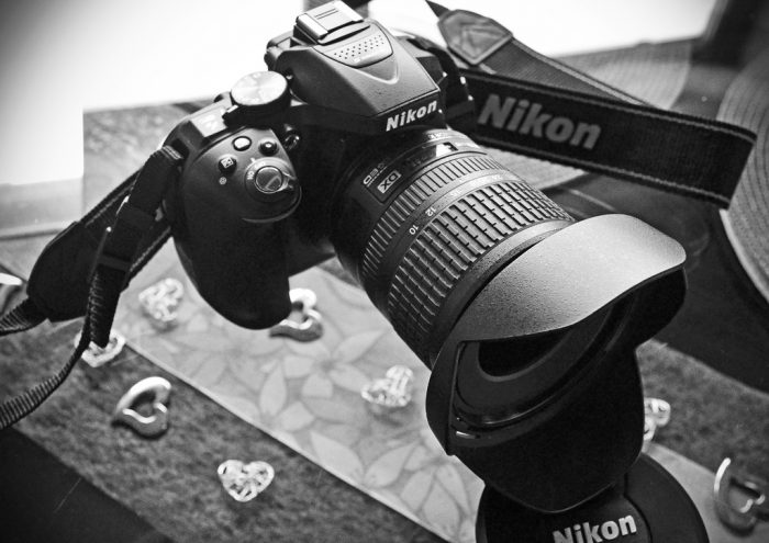 Nikon with great lens. DSLR photos are so adaptable and versatile, you really could use them for pretty much anything. One of the biggest things people don’t like about these cameras is size.