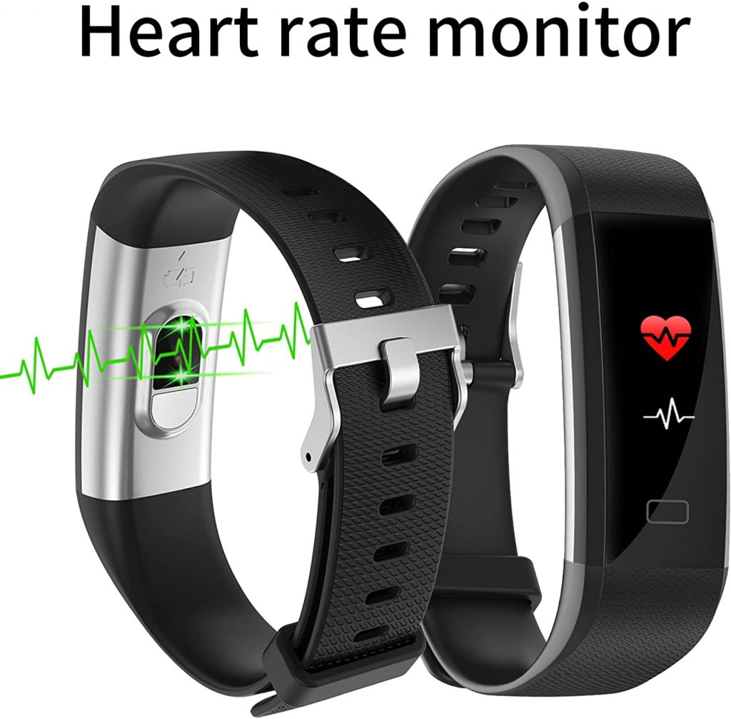 As you achieve your goal to get fit, it is best to have a device to monitor your heart rate like this one in the photo. 