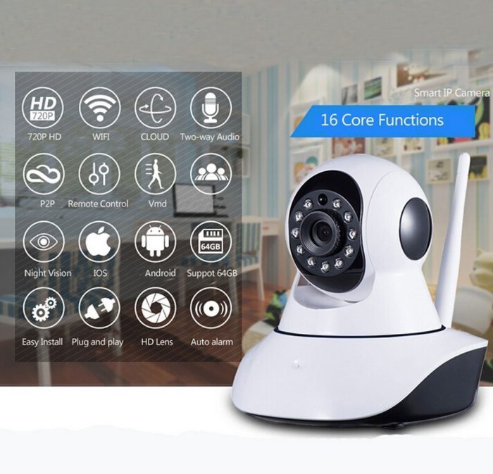 These are the HD cameras that can be placed inside or outside a home.
