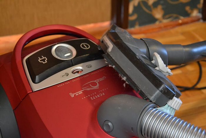 The best canister vacuum allows you to leave the canister in one spot while using the wand to clean in all directions.
