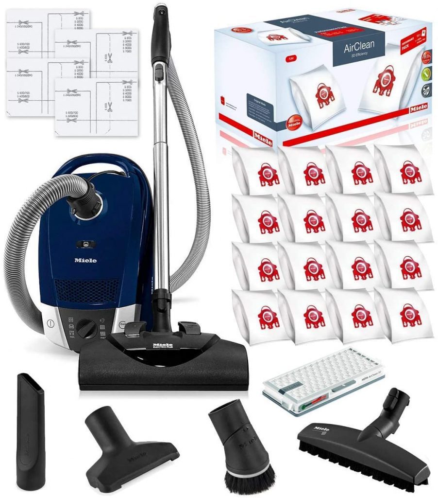 Miele Compact C2 Electro+ Canister HEPA Canister Vacuums is one of the top canister vacuums available in the market.