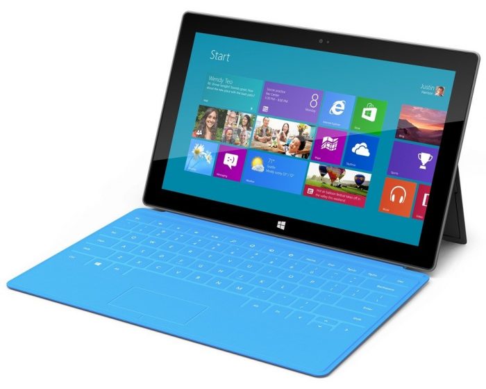 A blue variant of Microsoft Surface Pro - microsoft surface pro vs ipad pro