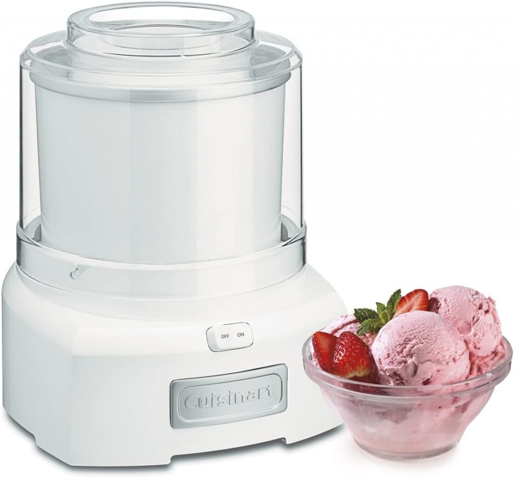 ice cream maker from the Cuisinart brand