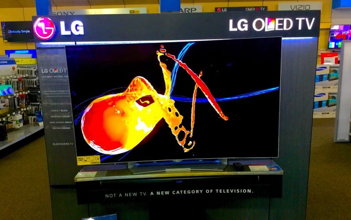 One of the best OLED TVs from LG. 