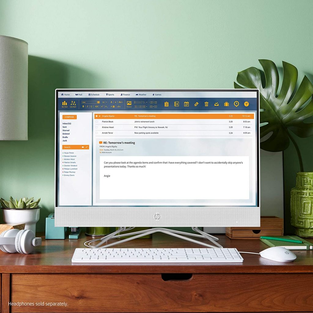 HP 24-inch all-in-one desktop computer