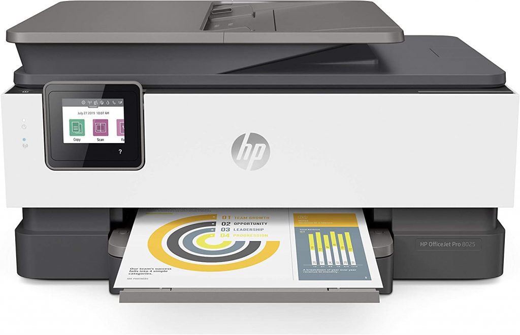 HP OfficeJet Pro 8025 Best All-In-One Printers. The HP Smart app is designed for saving time.