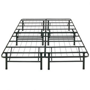 Best bed frame. Black platform bed frames. Steel Slats