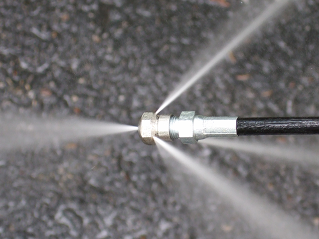 this is how the tip of washers looks like and see how the water comes out, there is a science behind how these can clean the dirty pavements and more