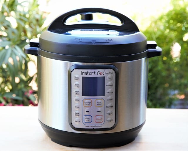 The cooking process is greatly enhanced by using an Instant Pot.