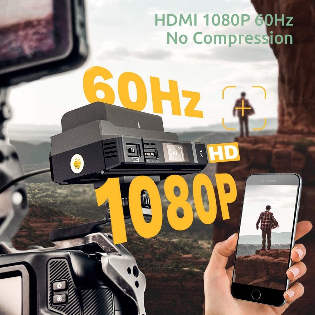 60Hz 1080P Wireless HDMI Loopout Video Transmitter