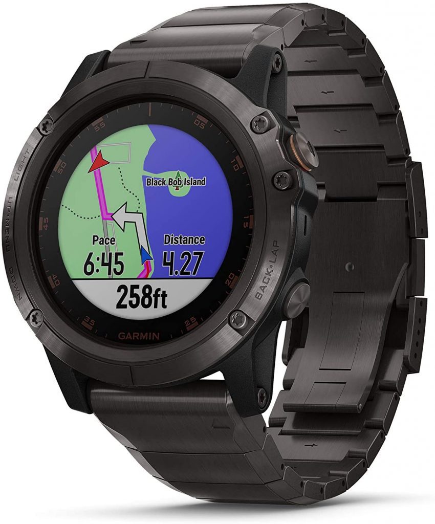 this gps watch has multiple sensors for different kinds of uses