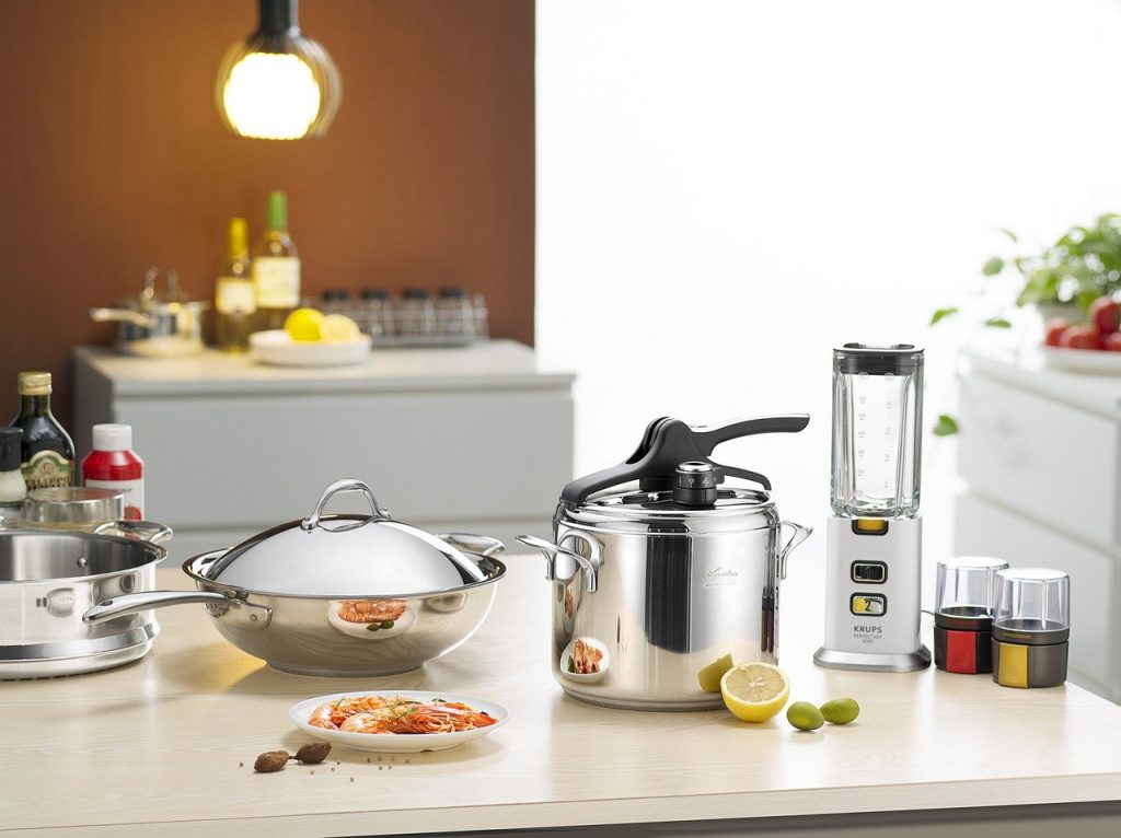 Invest in high-quality stainless steel cookware to level up your cooking skills. You don't even have to spend a ton of money on a cookware set since there are many affordable stainless steel cookware sets available on the market. You can find a budget cookware set online.