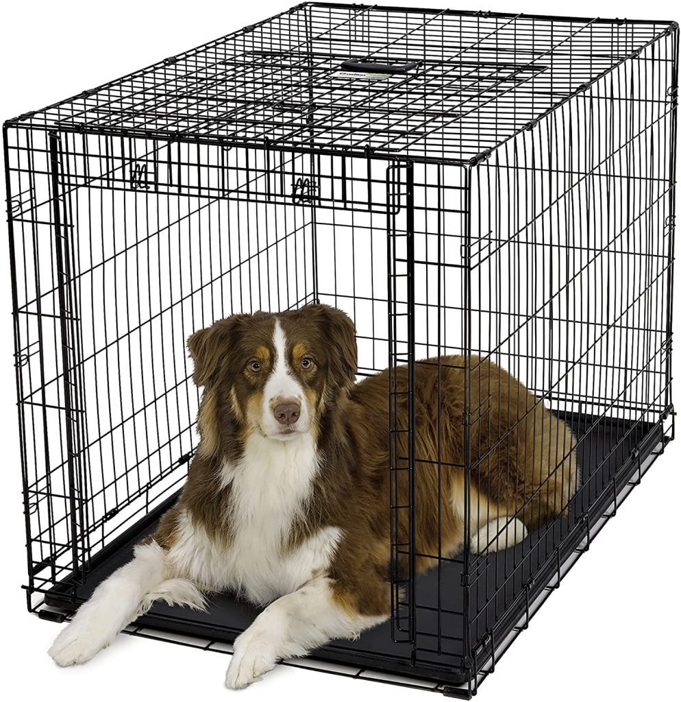 This cage saves on space