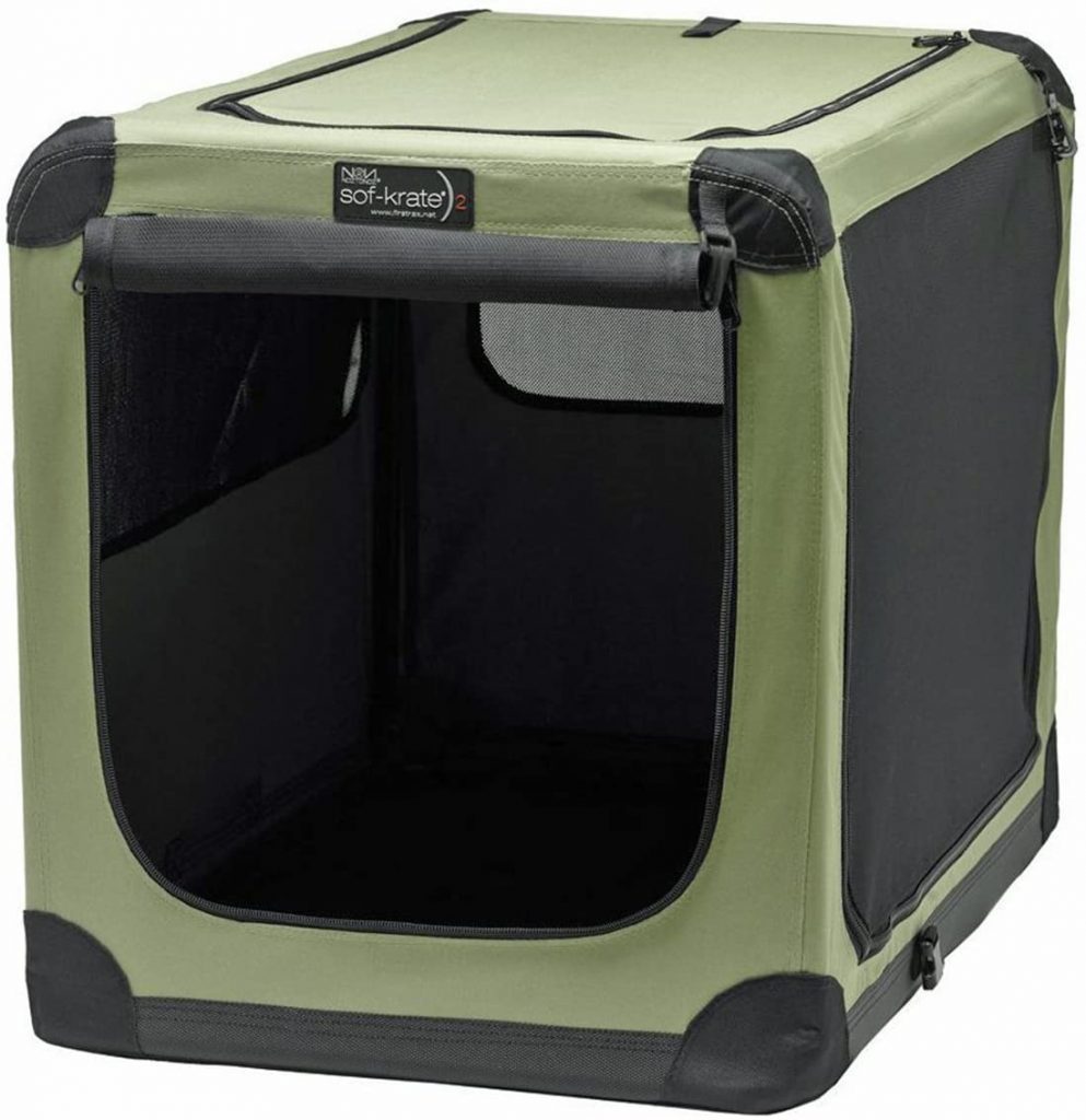 best dog crate - This best dog crate is a soft-sided crate best for medium sized dogs