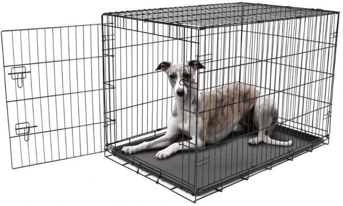 best dog crate - foldable dog crate