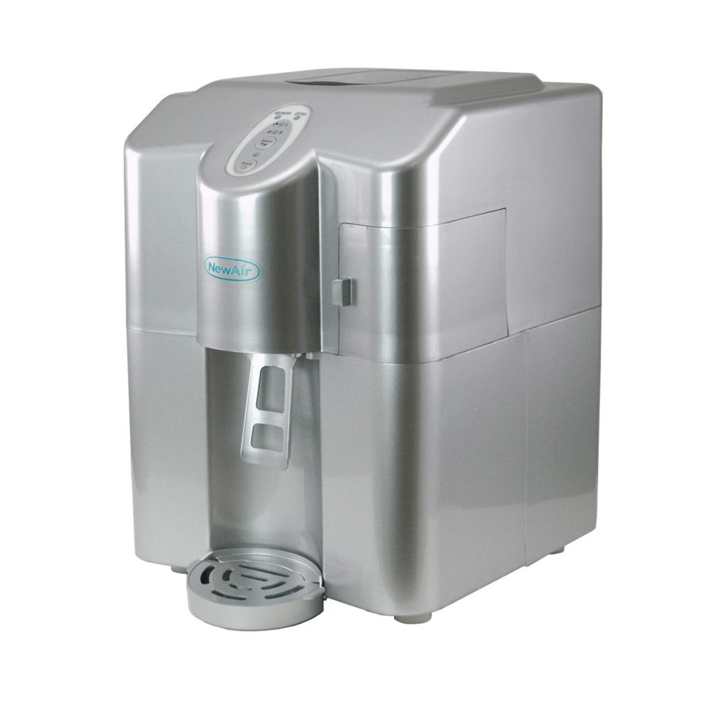 This gray ice maker is best for the countertop. There are different countertop ice machines that you can buy best. You can make ice cubes and ice drinks with this ice maker.
