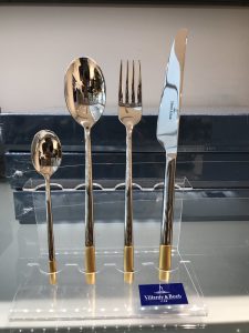 Flatware set from villeroy and boch. You can get this expensive flatware set because they are nice. 