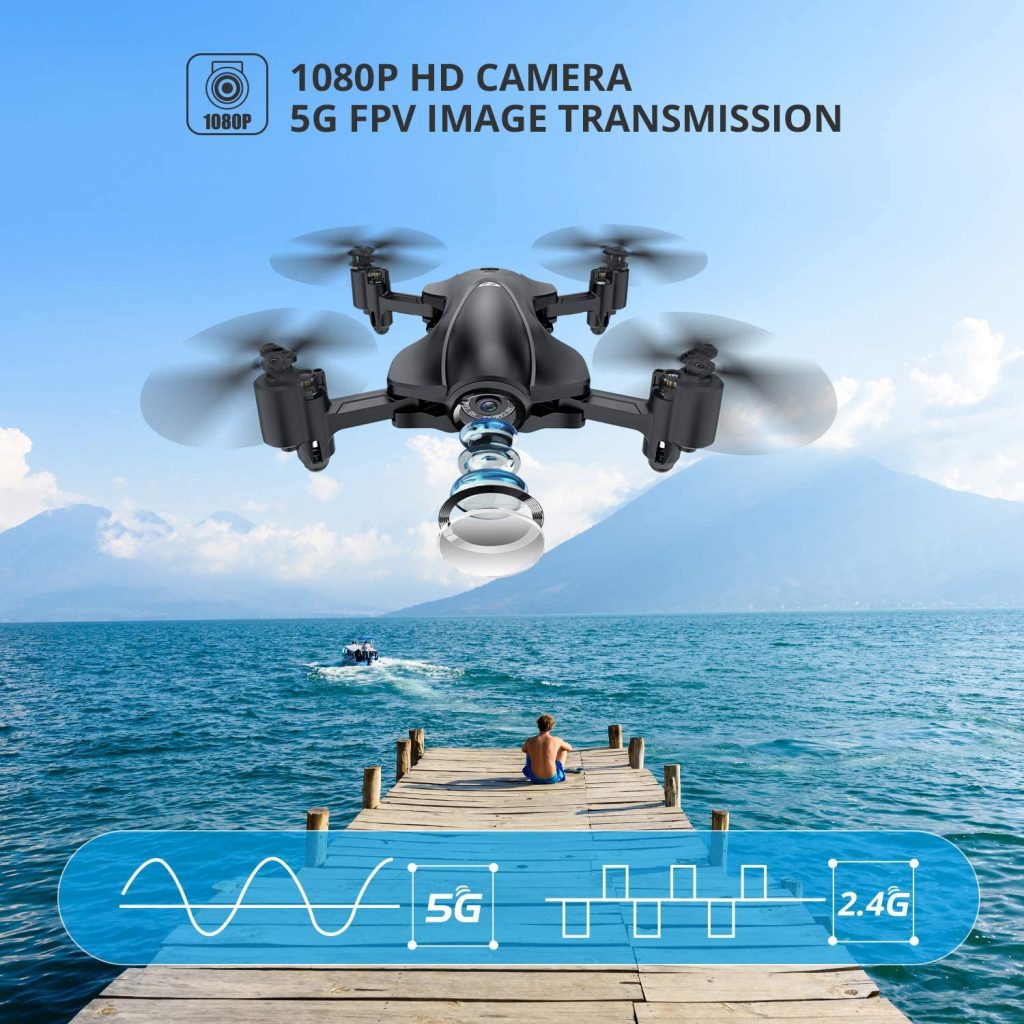 Best drones for beginner - This is a cheaper version of the Holy Stone. It has a lot of the same features, such as the RTH function and the follow me function. It is also easy to fly.