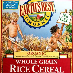 Earth's Best Organic Whole Grain Rice Cereal