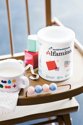 Alfamino Formula powdered milk is an effective and helpful formula milk ideal to be used by gassy infants. 