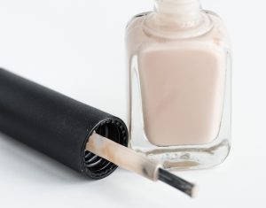Beige is one of the best nail colors for summer. 