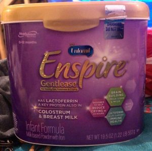 Enspire Gentlease formula for your toddler