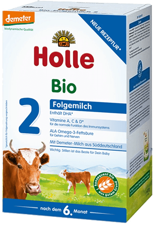 Holle Bio Baby Formula #2 with Vitamin A, C & D