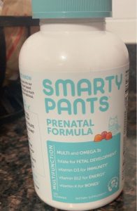 Smarty Pants Prenatal Formula with multi-vitamins and Omega