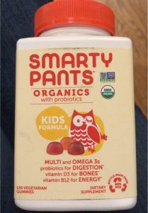 SmartyPants Kids Organic with Probiotic Soft Chews