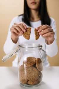 Air frying cookies