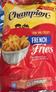 You can cook French fries in an air fryer. An air fryer is an electric kitchen appliance that uses hot steam to cook food.