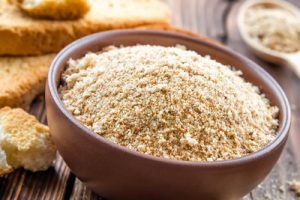 Binding agent for air fried crab cake. You can add breadcrumbs and eggs.