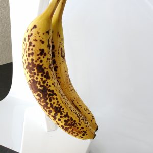 Banana bread air fryer - ripe banana to air fry later. This is healthy for everyone.