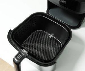 air fryer's basket should always remain clean all the time. Cleaning your cooker is important so that it will continue working properly and doesn't become a breeding ground for bacteria. 