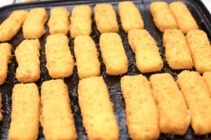 Air fryer fish stick. Tilapia breadcrumbs made in air fryer. Air fryer fish stick.